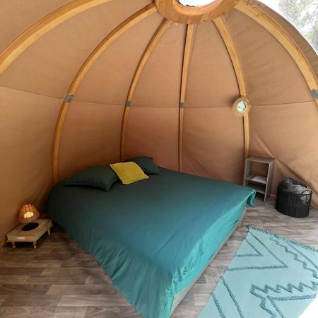 La Wigwam Bleu Du Domaine Du Pas De L'Ane Hotel Mios Ngoại thất bức ảnh